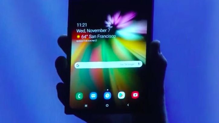 Report: Samsung's Foldable Galaxy F to come with two batteries 1