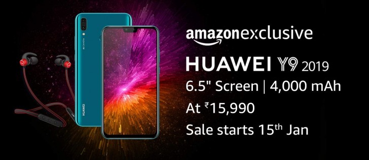 Huawei Y9 2019 launched in India with FullView Display and incredible battery backup 2