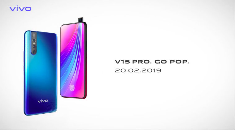 Vivo to launch V15 Pro smartphone in India on 20th February with Pop-up camera 2